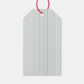 Étiquettes-cadeau Épingle des fêtes de feuilles & baies (Dos)