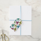 Étiquettes-cadeau Épouses multicolores (Avec de laficelle)