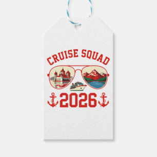Étiquettes-cadeau Équipe de croisière Voyage en Suisse 2026