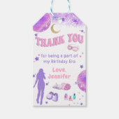 Étiquettes-cadeau Eras Anniversaire Merci (Devant)