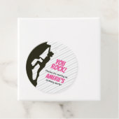 Étiquettes Cadeau Escalade Black Girl Rock (En situation)