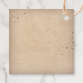 Étiquettes Cadeau Escape Room fête d'anniversaire merci (Dos)