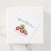 Étiquettes Cadeau Étaler Les Balises Fraise Amour Favoriser (En situation)