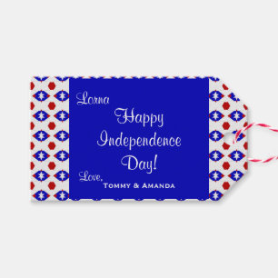 Étiquettes-cadeau États-Unis Drapeau-Teabag Plier s1-GIFT TAGS