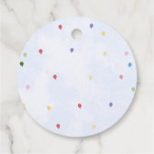 Étiquettes Cadeau Été Popsicle Crème de glace Anniversaire Favoriser (Dos)