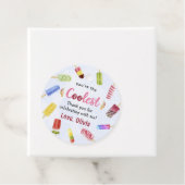 Étiquettes Cadeau Été Popsicle Crème de glace Anniversaire Favoriser (En situation)