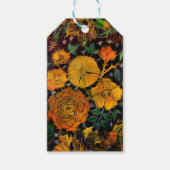 Étiquettes-cadeau Étincelles florales (Devant)