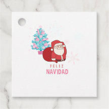Etiqueta para regalo Navideño