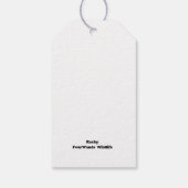 Étiquettes-cadeau Étiquetez vos cadeaux avec Rocky (Dos)