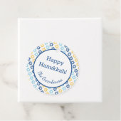 Étiquettes Cadeau Étoile de David Classic (En situation)