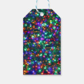 Étiquettes-cadeau Étoiles pétillantes de Noël (Dos)