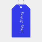 Étiquettes-cadeau Etrange océan (Dos)