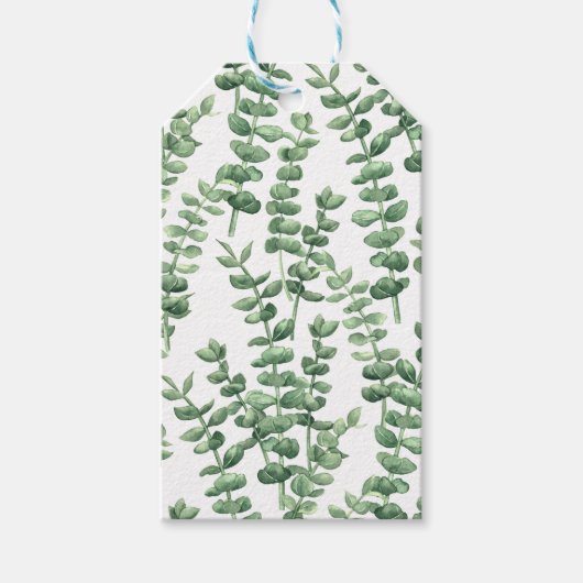 Étiquettes-cadeau Eucalyptus 1 (Devant)