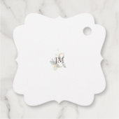 Étiquettes Cadeau Eucalyptus classique verdure (Dos)