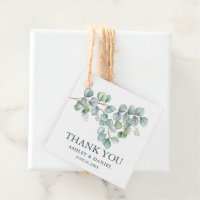 Eucalyptus moderne Merci vert Twine Mariage