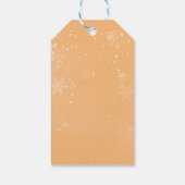 Étiquettes-cadeau EVE Peint renne de Noël et lapin (Dos)