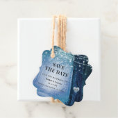 Étiquettes Cadeau Evermore Enchanted Forest Sauvez la date avec la p (En situation)