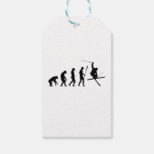 Étiquettes-cadeau Évolution du ski (Dos)