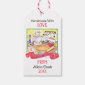 Étiquettes-cadeau Exchange Love Personnalisé (Devant)