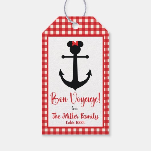 Étiquettes-cadeau Extender DCL Personnalisé, Croisière Pixie Dust (Devant)