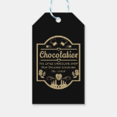 Étiquettes-cadeau Fabricant de chocolatier (Dos)