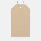 Étiquettes-cadeau Fabriqué à la main avec amour Script manuscrit (Dos)