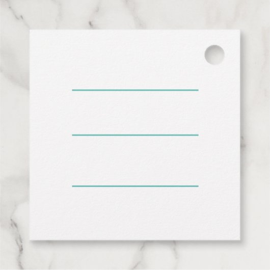 Étiquettes Cadeau Fabriqué avec le script d'amour Spectacle artisana (Dos)