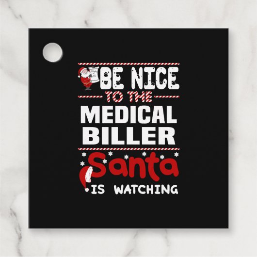 Étiquettes Cadeau Facteur Médicale (Devant)