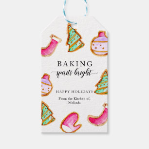 Étiquettes-cadeau Faire briller les esprits en pâtisserie Fête de pâ