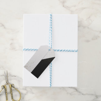 Étiquettes-cadeau Faire-part de mariage élégant avec confettis Minim