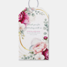 Faire-part de mariage floral Garden Peonies & Orch
