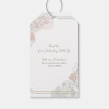 Faire-part de mariage floral Sage & Blush Botaniqu