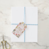 Étiquettes-cadeau Fairy First Birthday Colorful Bright Thank you (Avec de laficelle)