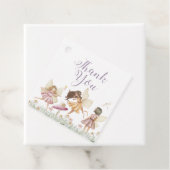 Étiquettes Cadeau Fairy fleur sauvage anniversaire (En situation)