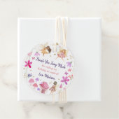 Étiquettes Cadeau Fairy Garden Floral Anniversaire (En situation)