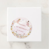 Étiquettes Cadeau Fairy Girl Anniversaire Fête (En situation)