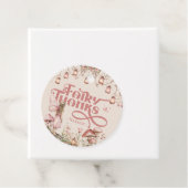 Étiquettes Cadeau Fairy Premier Anniversaire Thème de fête Merci per (En situation)