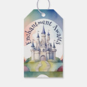 Étiquettes-cadeau Fairy Tale Castle Party (Dos)