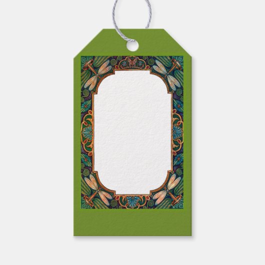 Étiquettes-cadeau Fairy Tale Dragonfly (Devant)