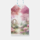 Étiquettes-cadeau Fairy Tea Party (Dos)