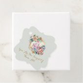 Étiquettes Cadeau Fairytale Princess Castle Anniversaire (En situation)