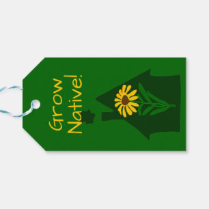 Étiquettes-cadeau Faisons pousser les plantes indigènes !