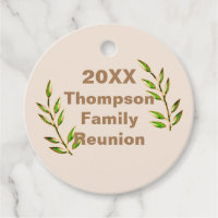 Famille Reunion Keepsaké Green Tree Branch Memento