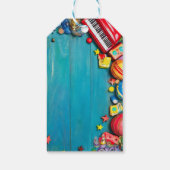 Étiquettes-cadeau Fancy Christmas Personalized Childs (Dos)