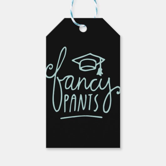Étiquettes-cadeau Fancy Pants Funny Grad (Devant)