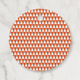 Étiquettes Cadeau Fantôme d'Halloween