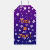 Étiquettes-cadeau Fantômes d'Halloween (Dos)