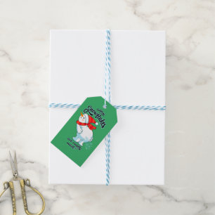 Étiquettes-cadeau Farer Snowman Comment Les Snowflakes Sont Vraiment
