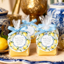 Faveur de Baby Shower Citron de la Côte d'Amalfi R