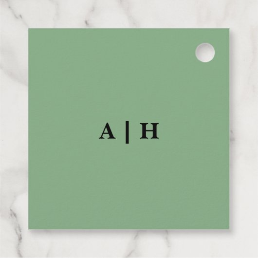 Étiquettes Cadeau Faveur de mariage (Dos)